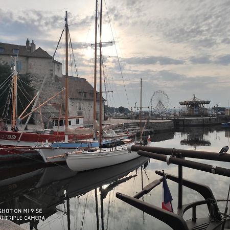 Proche Honfleur Gite Avec Piscine Équemauville Esterno foto